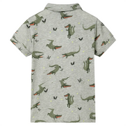 Camicia da Bambino Cachi Chiaro M¨¦lange 116