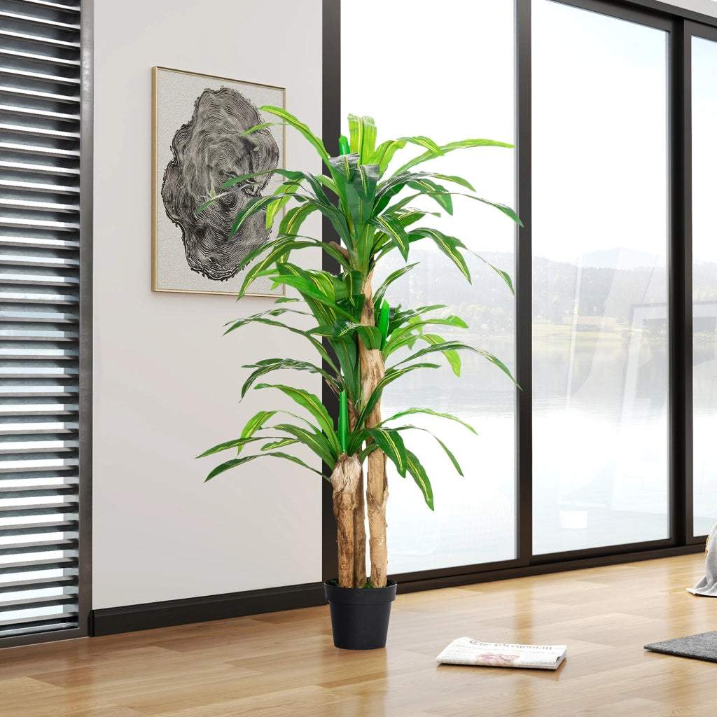 Pianta Artificiale Dracaena ¨C Minimal ¨C Verde ?20x160 cm