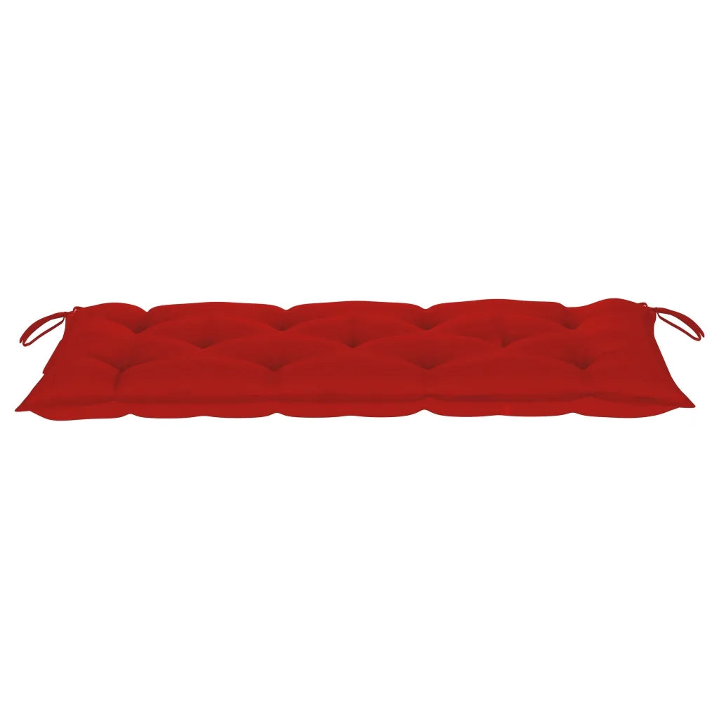 Panca da Giardino con Cuscino 120 cm in Bamb¨´ 388681