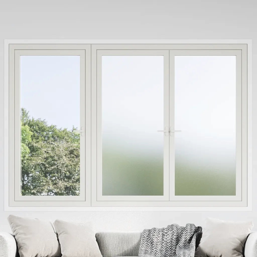 Pellicole per Finestre Smerigliate Bianche in PVC 3206465