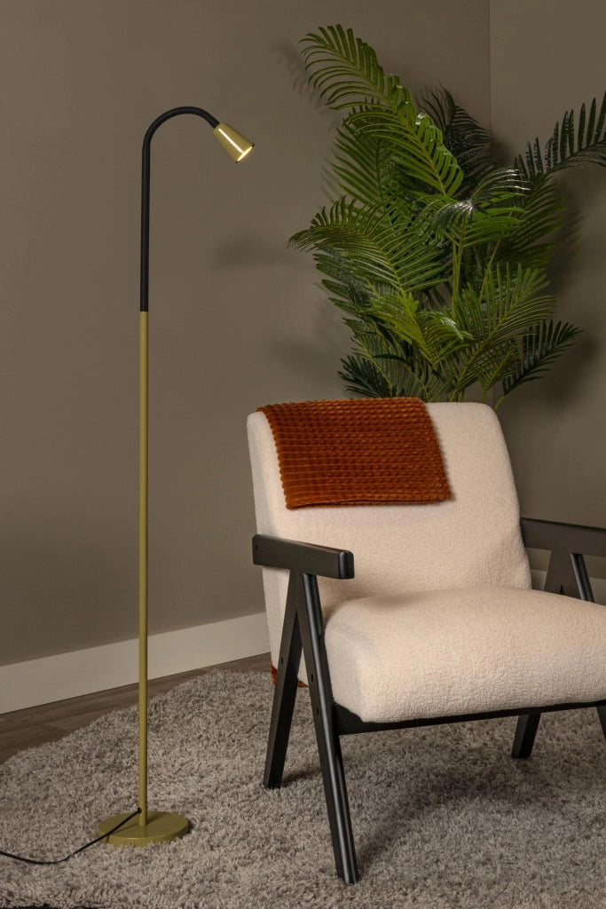 Lampada da terra JASPER 1xGU10 verde nero Lucide