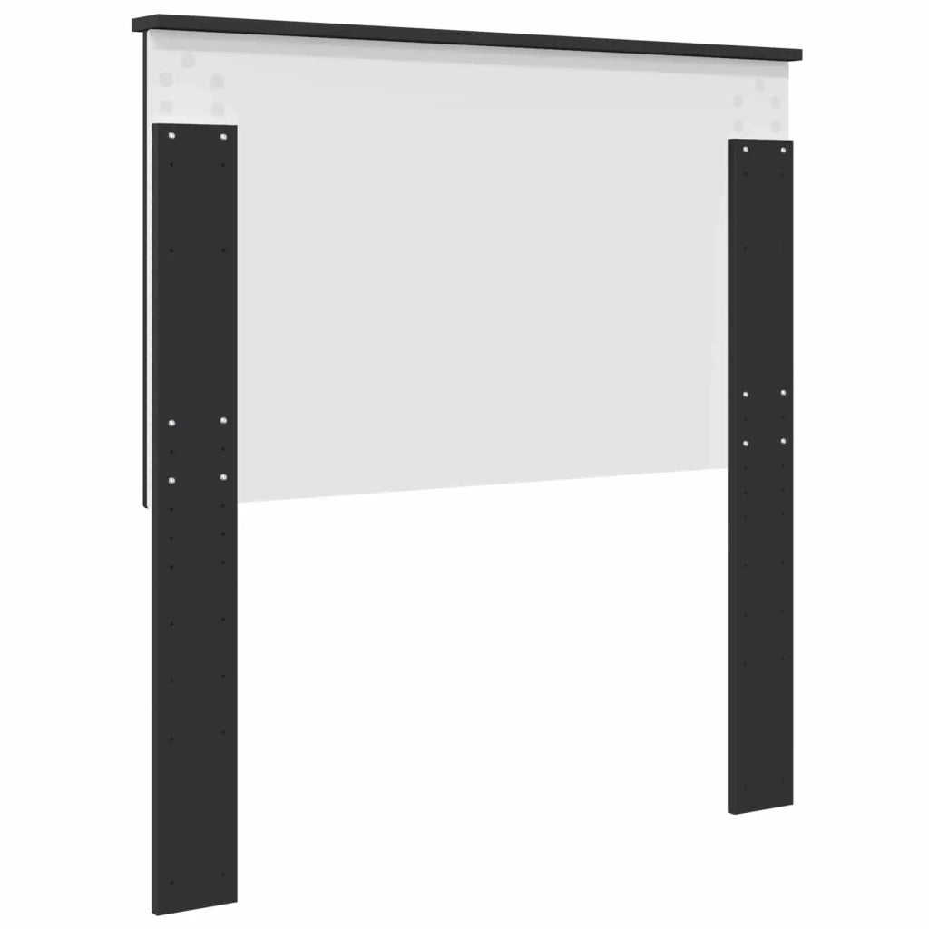 Testiera | Testata Rovere Nero 100 cm Legno ingegnerizzato