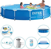 Piscina Combinata - Struttura in Metallo Rond 366x76 cm