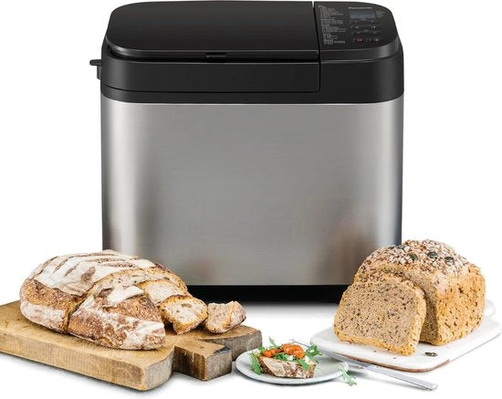 Macchina per la preparazione del pane - Macchina per il pane - Multi-programmabile - Timer - Completamente automatico - Facile da utilizzare