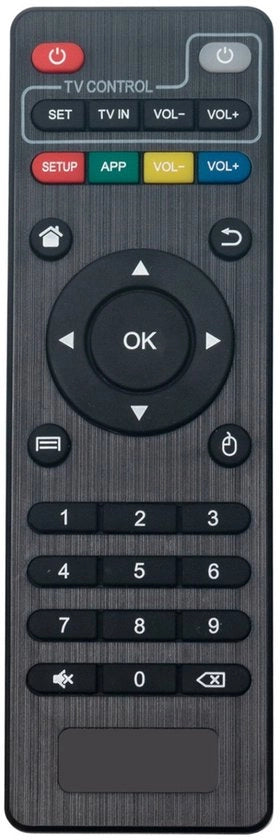 Comando Universale per TV Android - Compatibile con MXQ, T95, X96, MX9, M8 - Comando di Ricambio
