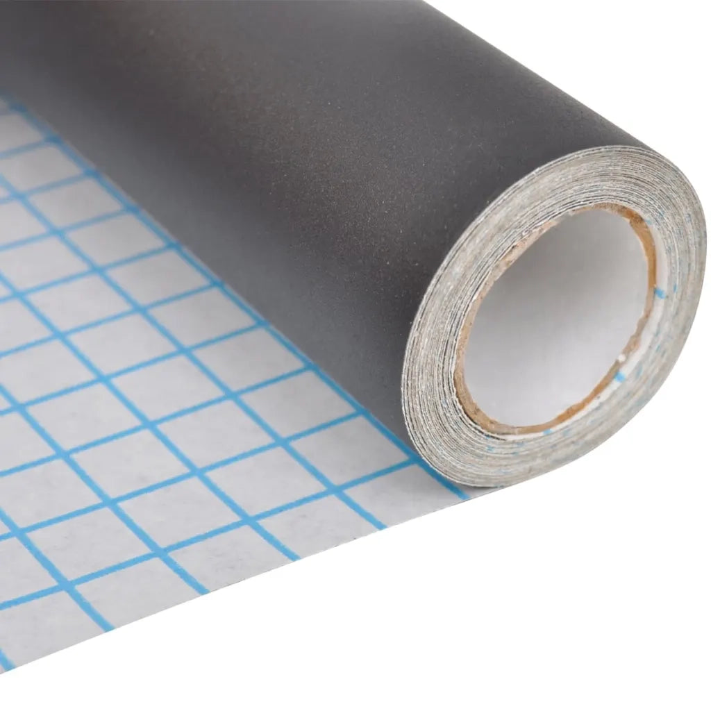 Lavagna Adesiva da Parete 0,6x2 m 2 Rotoli con Gessetti 140898