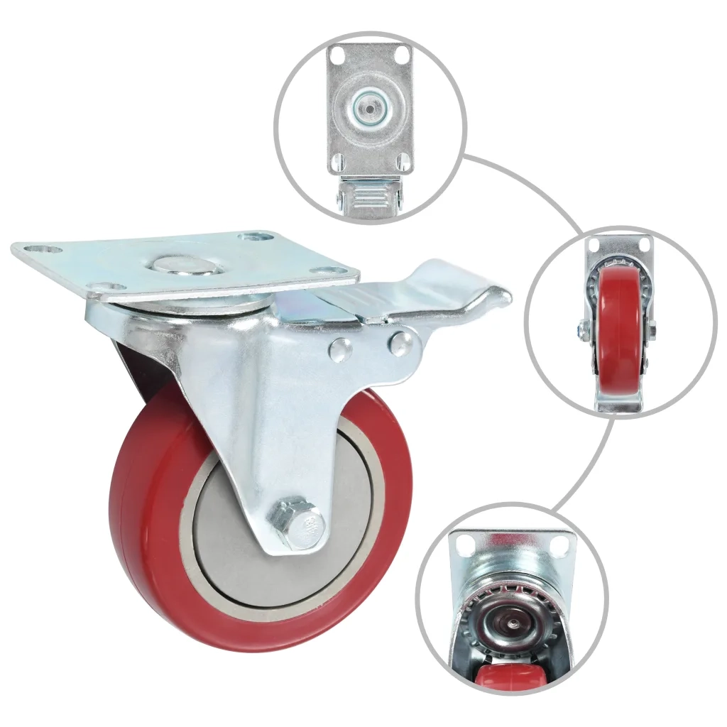 Ruote Girevoli 24 pz 100 mm 278094