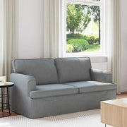 Divano Grigio chiaro 142 x 80 x 85 cm Tessuto