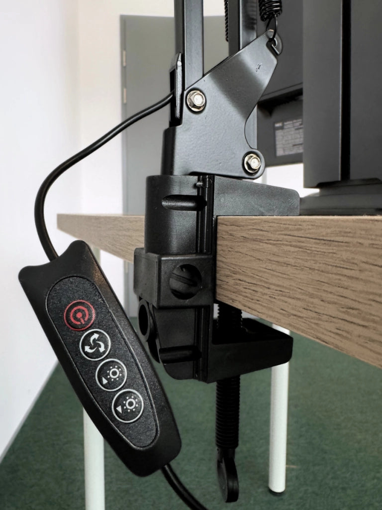 Lampada da scrivania LED doppia 28W dimmer CCT Kobi