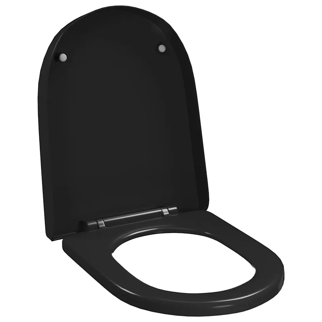 Copriwater Ammortizzato a Sgancio Rapido Nero 145022