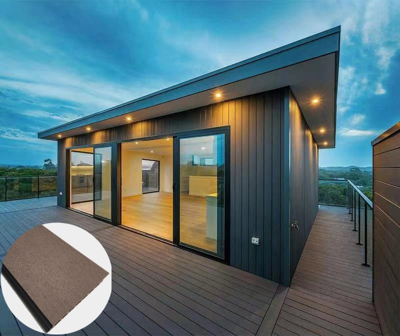 Listoni WPC Plane 20m² per rivestimenti colore Rovere listone 150x2200mm spessore 11mm