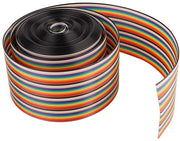 Cavo a nastri multicolore - Ideale per progetti di elettronica - 40P - 1,27mm - Connessione flessibile - Adatto per hobby e professionisti
