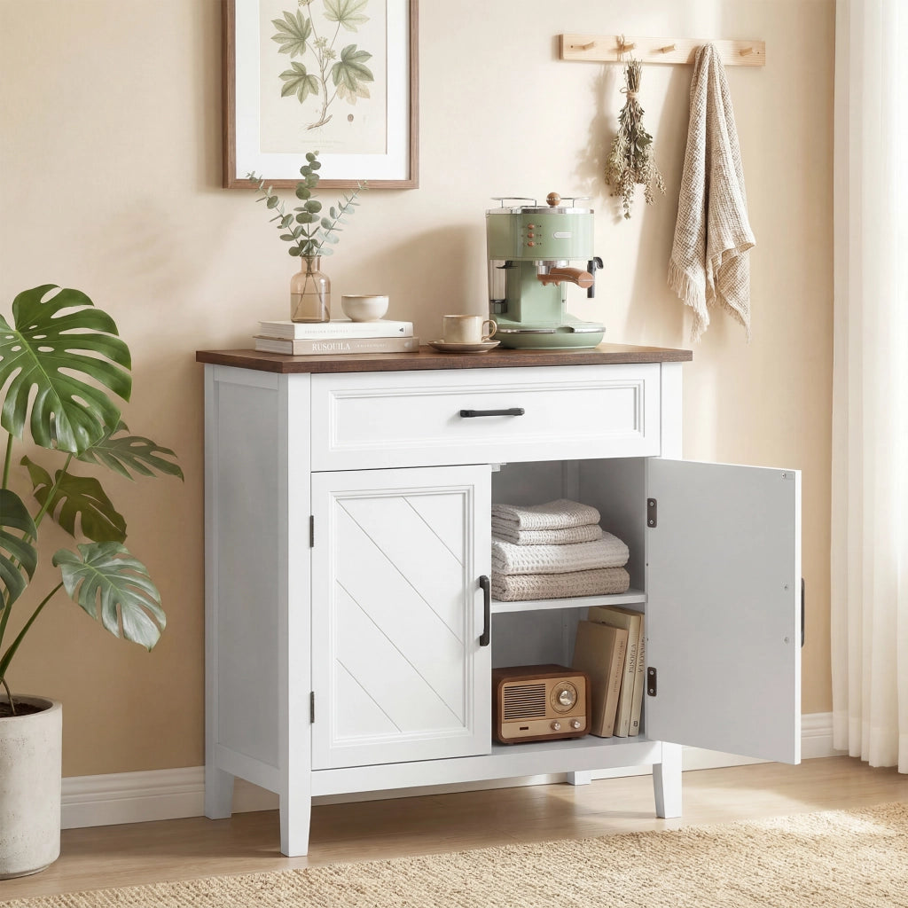 Buffet ¨C zephmum ¨C bianco 76x35x80 cm