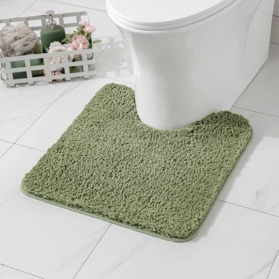 Matte da bagno assorbente - antiscivolo - microfibra - 1 pezzo