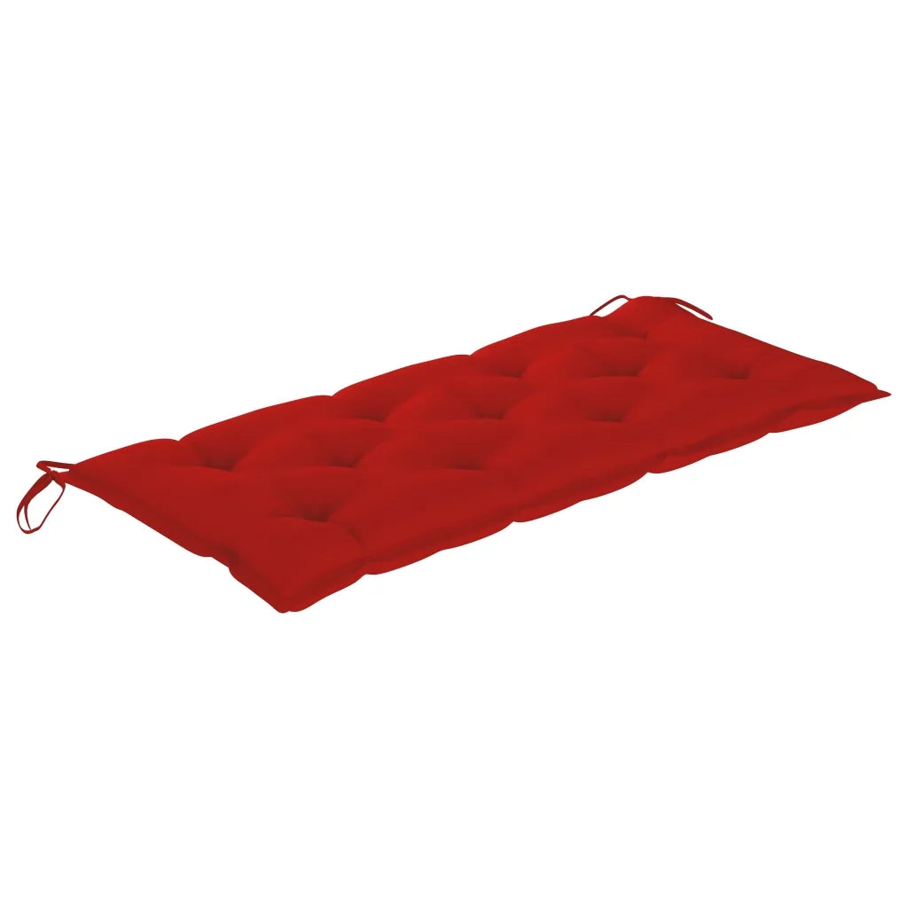 Panca da Giardino con Cuscino 120 cm in Bamb¨´ 388681