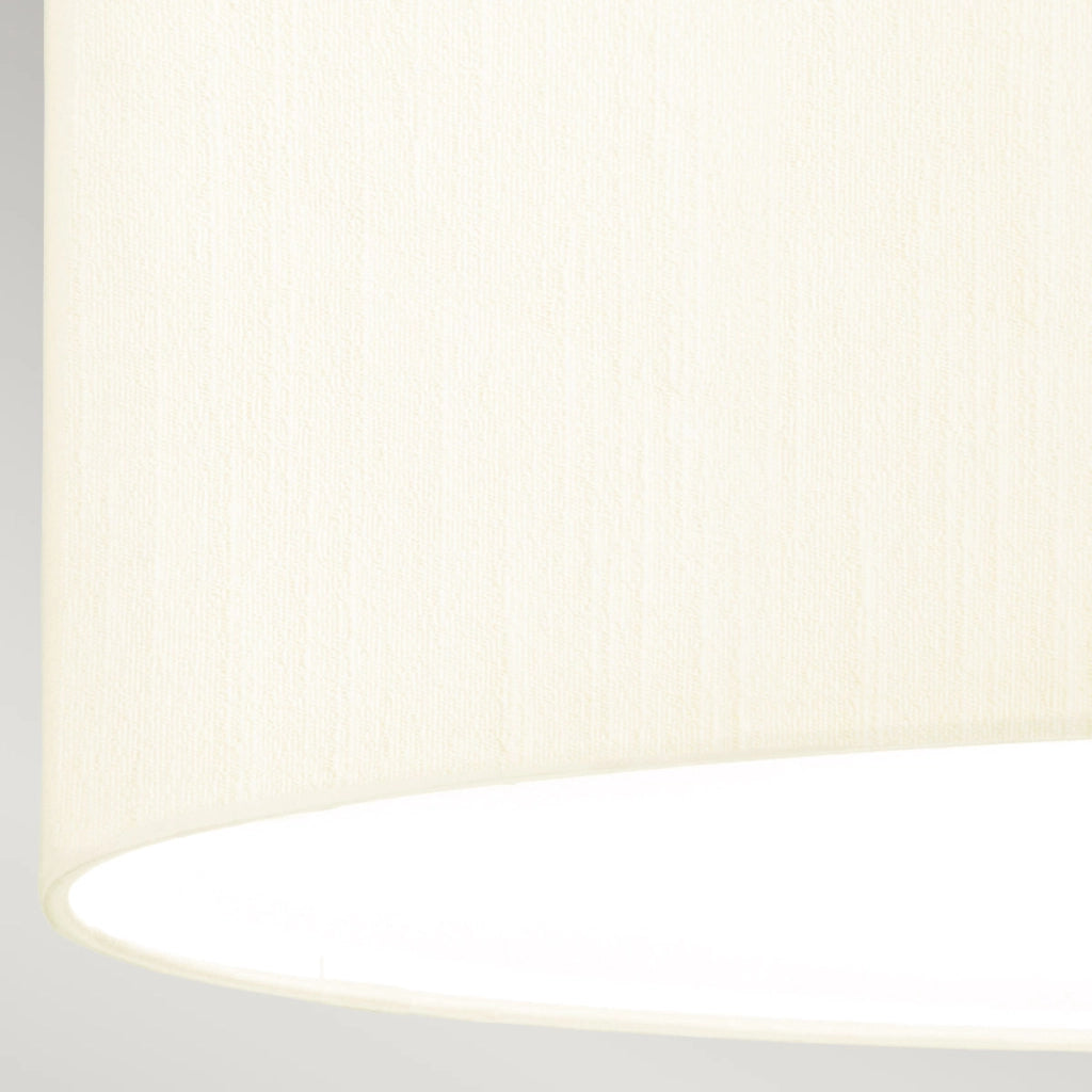 Plafoniera Fletcher Flush 45,7cm 3xE27 ottone anticato