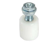 OLIVA PER CANCELLO IN NYLON BIANCO ART.450- - ø mm.40x45h. - 6 pezzi COMBI
