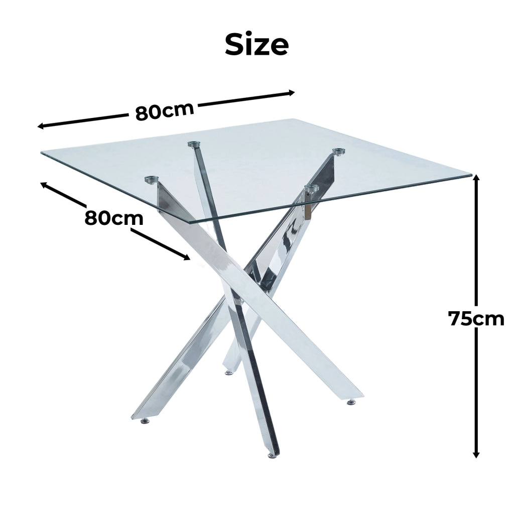 Set da pranzo 1 tavolo 4 sedie - Zephmum
