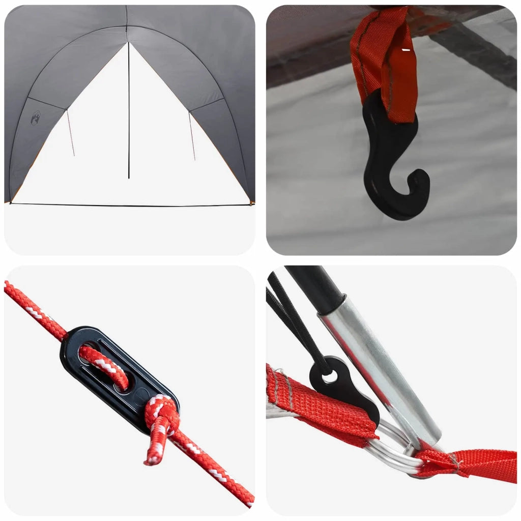 Tenda da coda resistente all'acqua Grigio e arancione 42028561