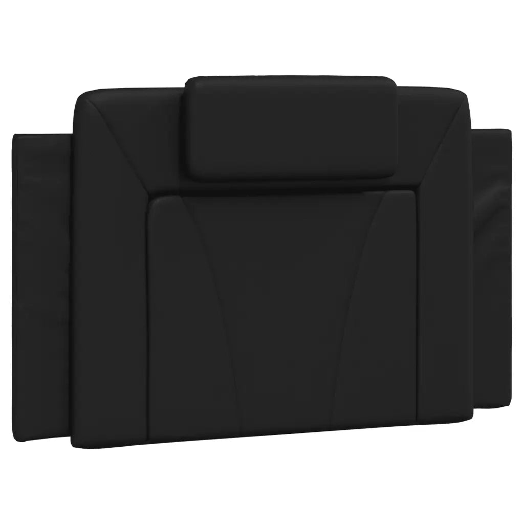 Letto Viana con Materasso Nero 90x200 cm in Similpelle