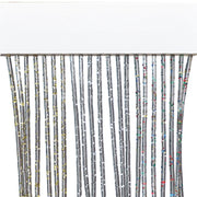 TENDA A CORDONCINO 'BRILLIANT' cm 140 x 240 - argento  - MADE IN ITALY