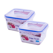 SET 2 PZ MAURY'S CONTENITORE FRIGO FRESH QUADRATO ALTO IN