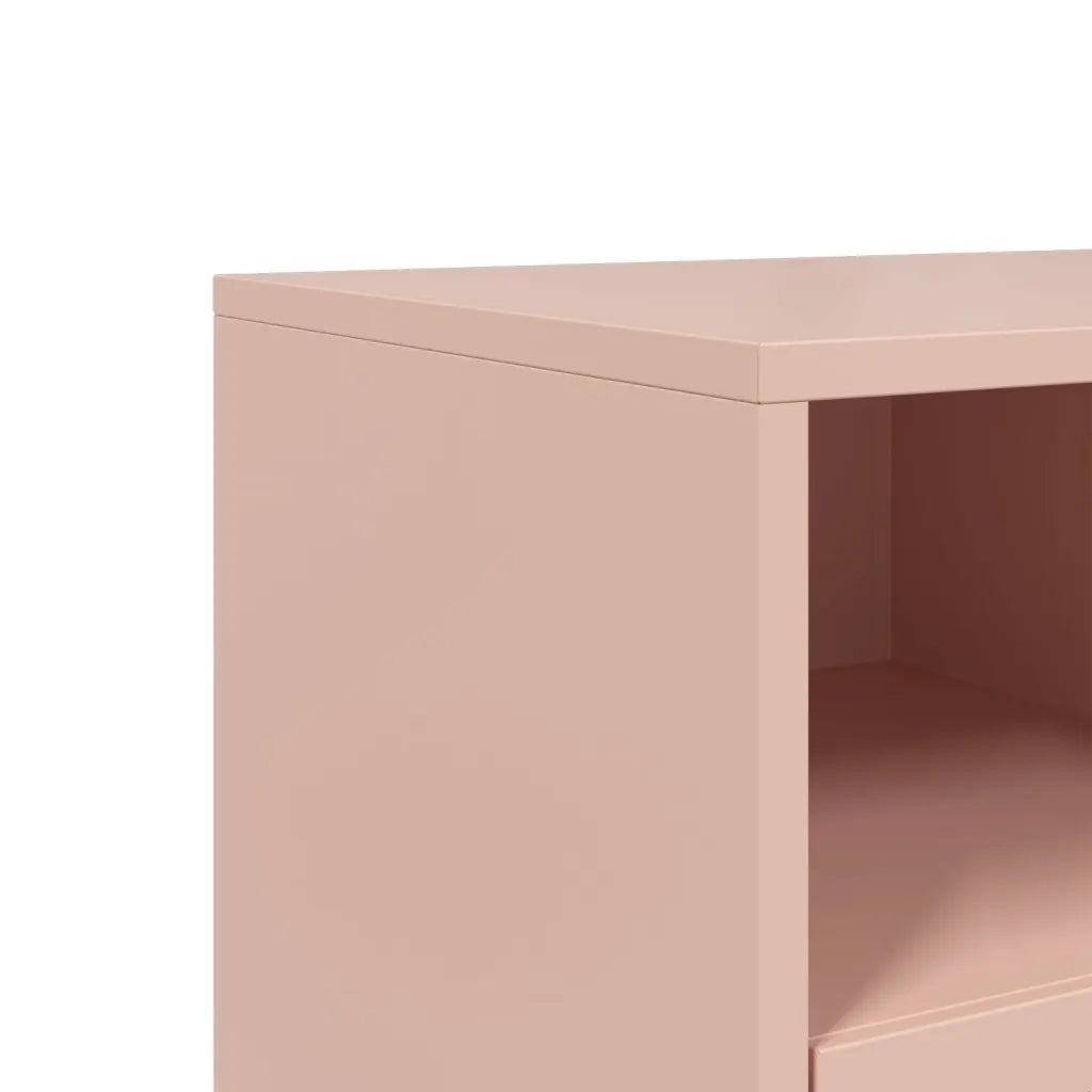 Mobile TV Rosa 68x39x60,5 cm in Acciaio 846549