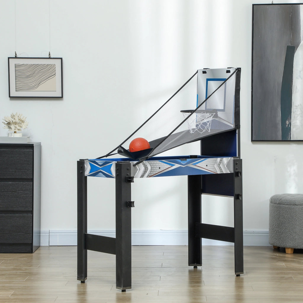 Tavolo da gioco multifunzione 5 in 1 ¨C Minimal ¨C Blu