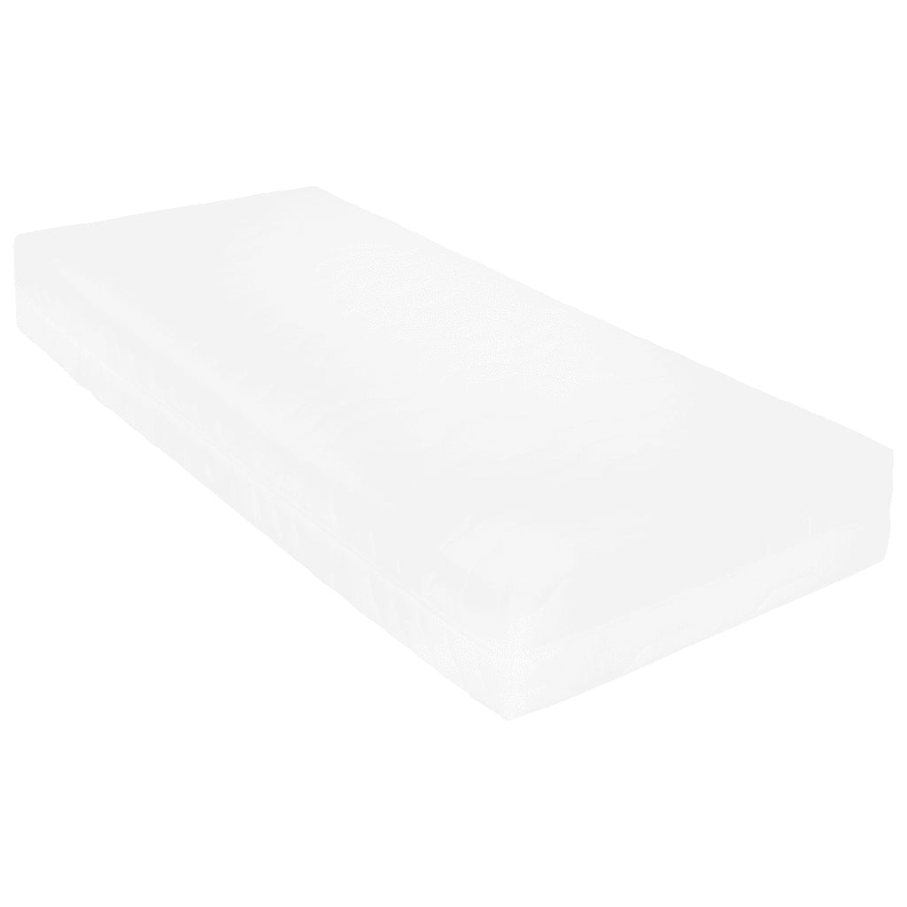 Divano letto | Sof¨¤ letto | Letto singolo con Materasso 90x200 cm Bianco in Legno di Pino