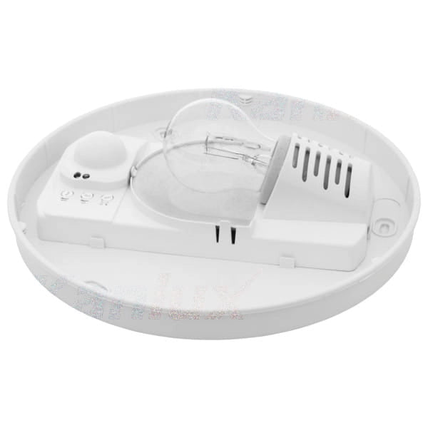 Plafoniera Kanlux Pires 8810 IP44 E27 sensore 28cm bianca