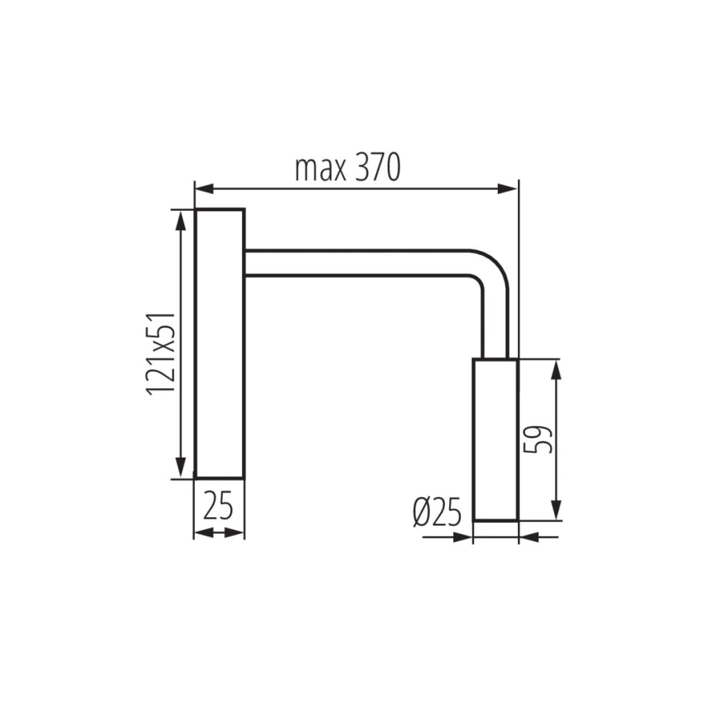 Applique lettura Kanlux TONIL LED 3,3W 3000K bianca
