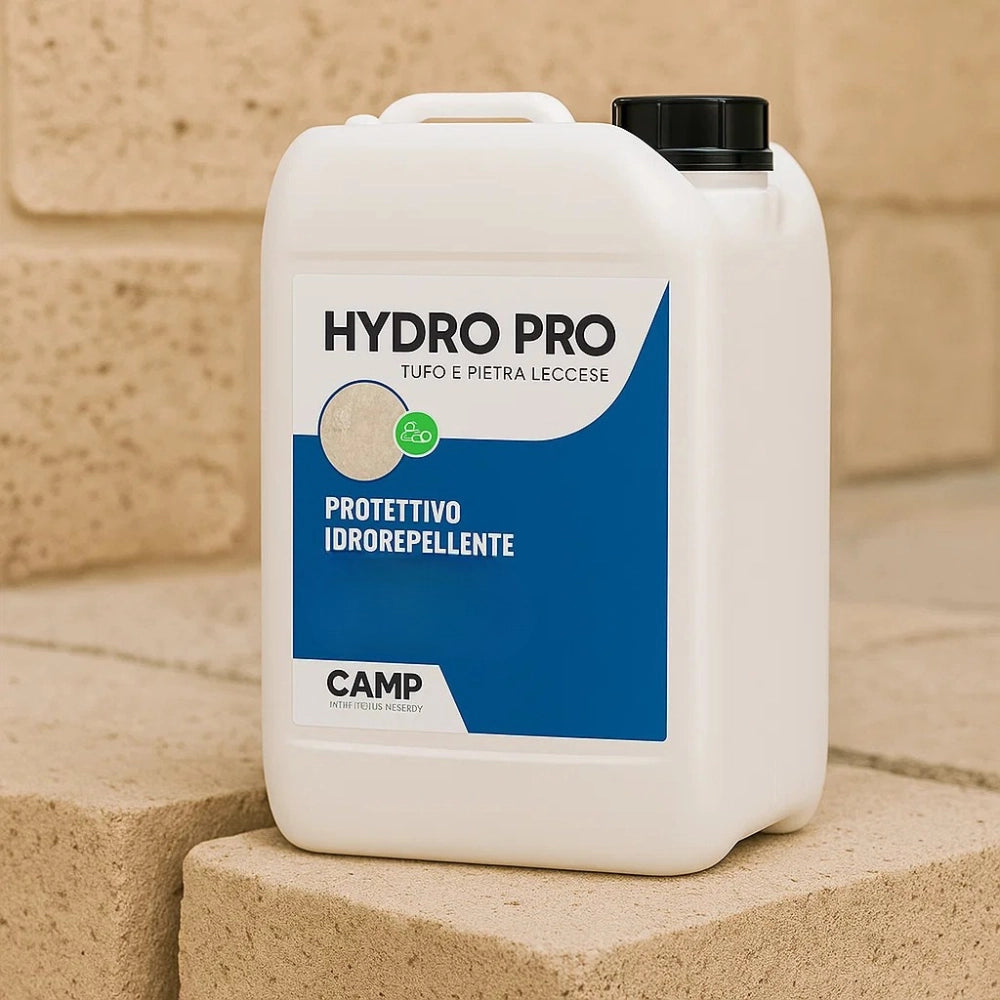 Protettivo idrorepellente consolidante tufo pietra leccese hydro pro *** formato 5 lt, confezione 1