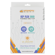 Modern Reef - ICP FLEX DUO 3-SET - multipack con 3 test ICP 49+49 parametri per acqua marina e RO/DI