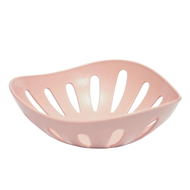 CESTINO PER PANE GAIA IN COLORAZIONE ROSA