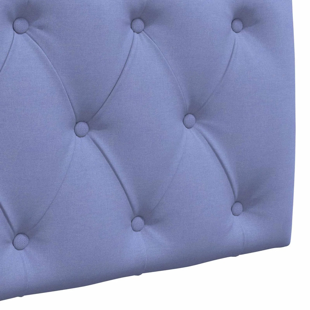 Testiera | Testata sospesa Blu jeans Tessuto