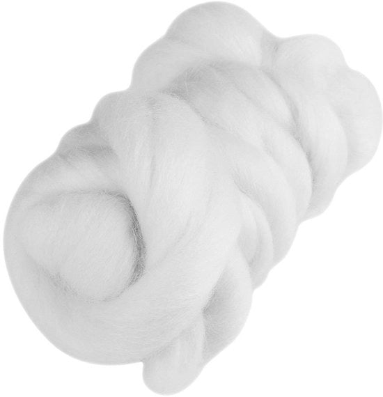 Vilt per Naaldvilten 55g - Rullo per Vilt - Vilt per Naaldvilten - Tessuto morbido - Prodotto finito peloso - Ideale per materiali DIY