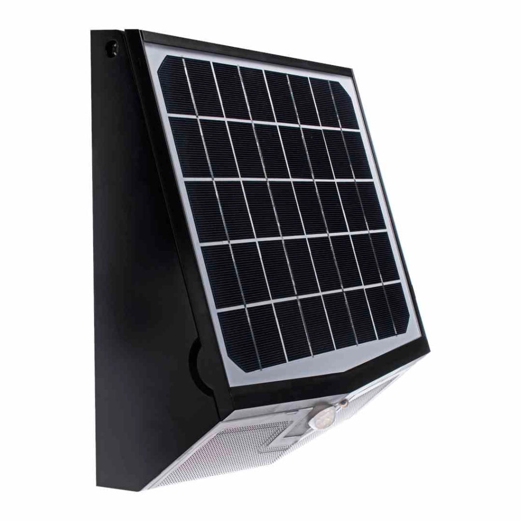 Applique esterna solare LED 15W IP65 nera Eko-Light EKO2004