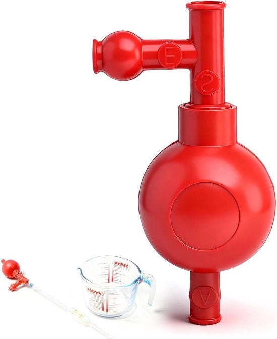 Pipetta Filler con 3 Ventieli per Laboratorio Chimico e Educazione Sperimentale