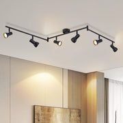 ZMH Faretto da soffitto 2 luci nero - Faretti GU10 orientabili