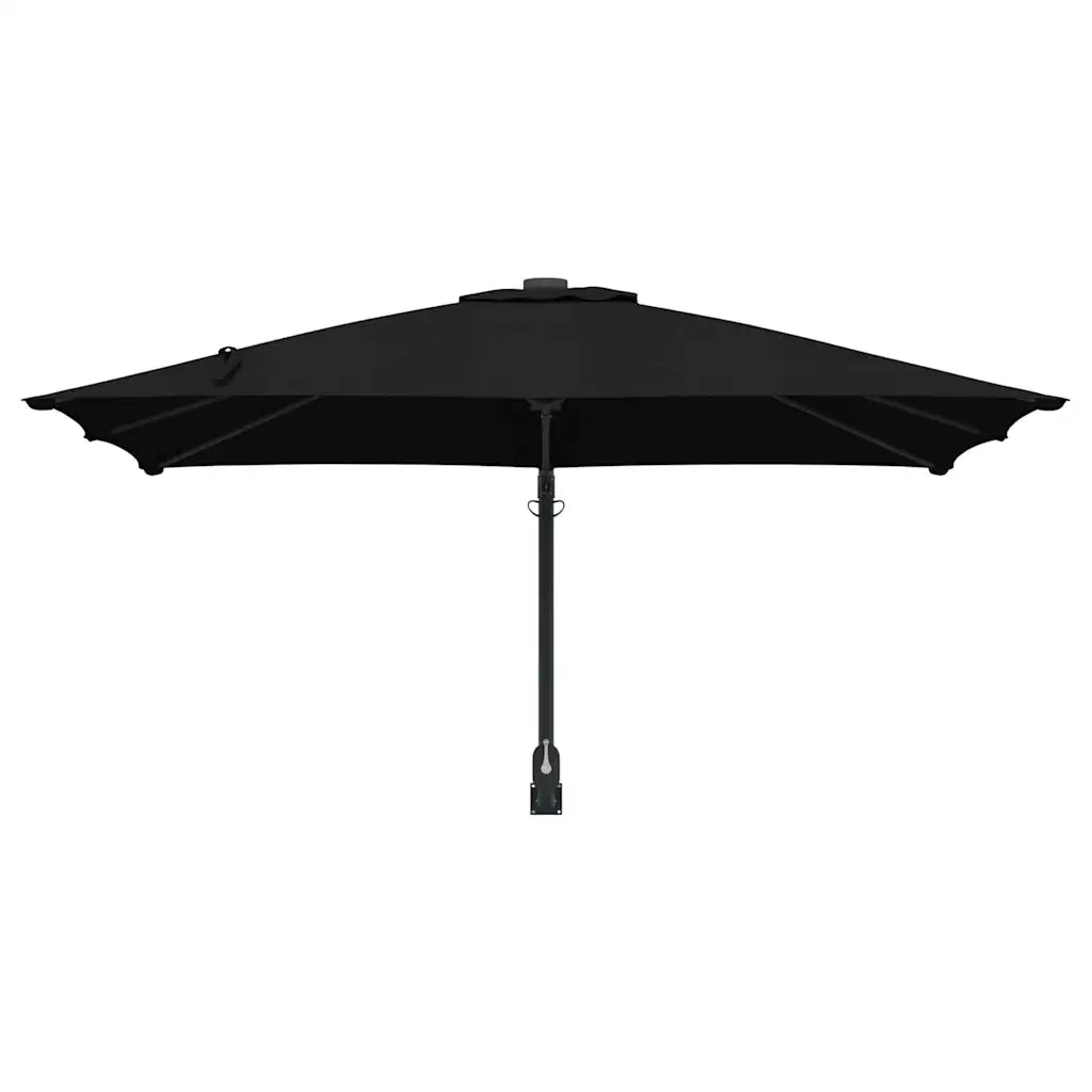 Ombrello da giardino Nero 248,5 x 247,5 x 160 cm 42003241