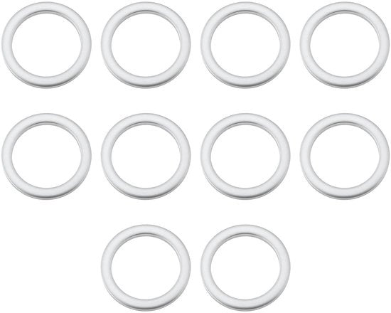 Kit di Afdichtring 10 pezzi - Afdichtingsinterface - Olio per il sistema di raffreddamento - 23,9mm - Materiali metallici