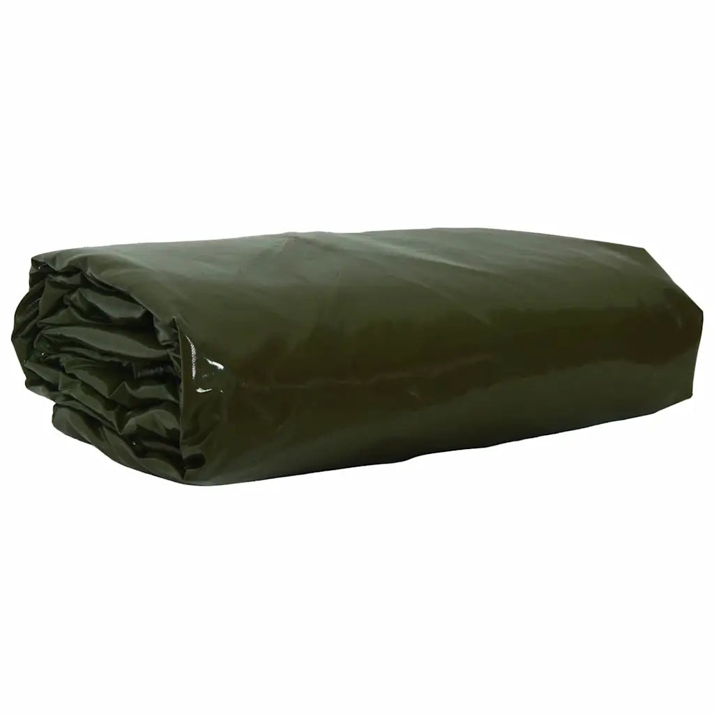 Telo 650g / m2 Verde oliva 4 x 6 m Tela con rivestimento in PVC