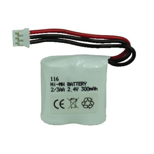 2,4V - 600MAH - BATTERIA NIMH PER RICAMBIO CORDLESS