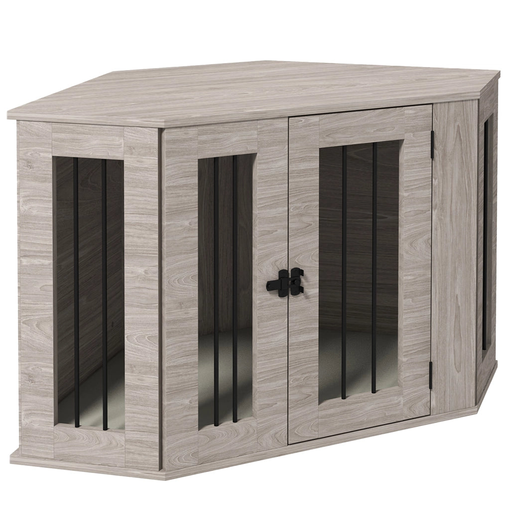 Cuccia per cani con cuscino ¨C zephmum ¨C 104x55x63 cm marrone
