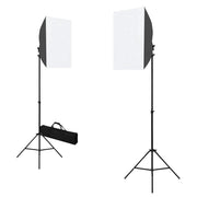 Kit per Studio Fotografico con Luci Softbox e Fondale 3055057