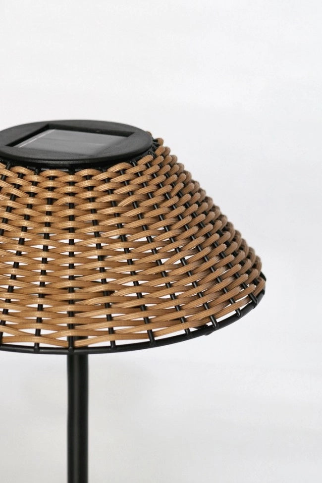 Lampada Tavolo Acciaio Nero da Esterno - TRANQUIL