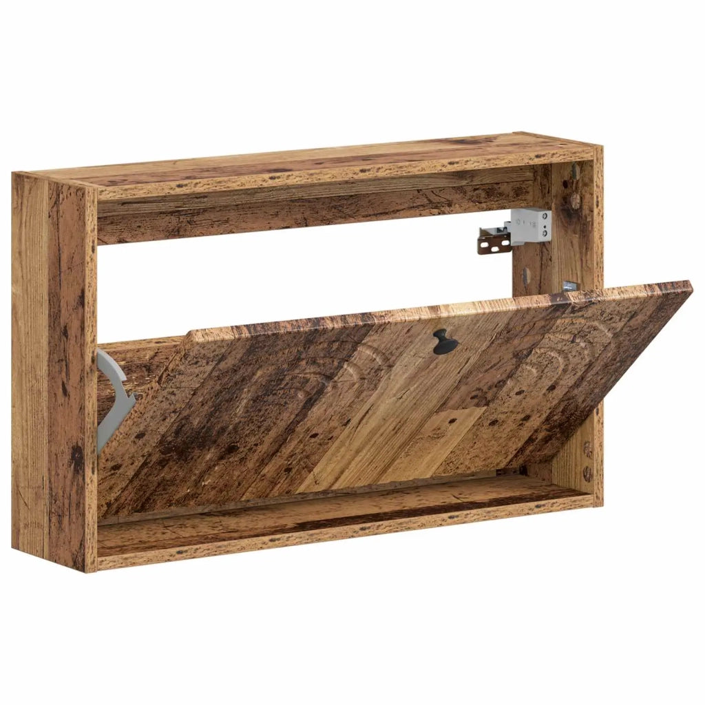 Mobiletto per Scarpe da Muro ALKMAAR 71 x 17 x 43 cm 896193