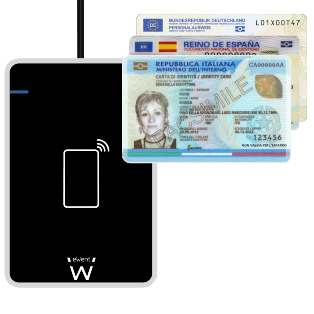 Lettore CIE 3.0 NFC usb Contactless di Firma Digitale Carta Identita Elettronica