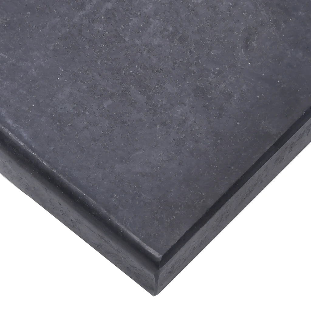 Base per ombrellone-Supporto per ombrellone Nera 40x28x4 cm in Granito