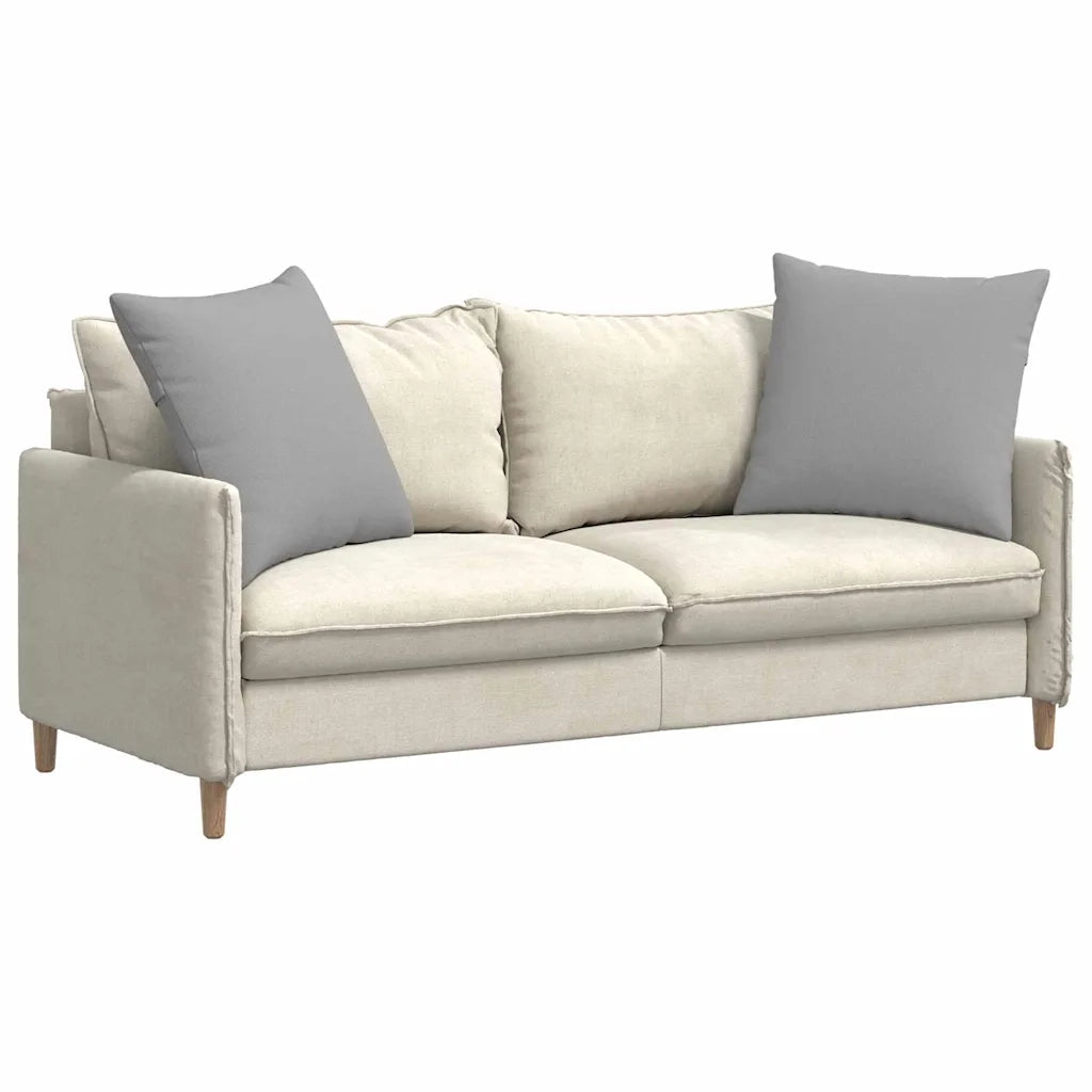 Cuscini da Divano 2 pcs Grigio Nuvola 60 x 60 cm Tessuto 42014010
